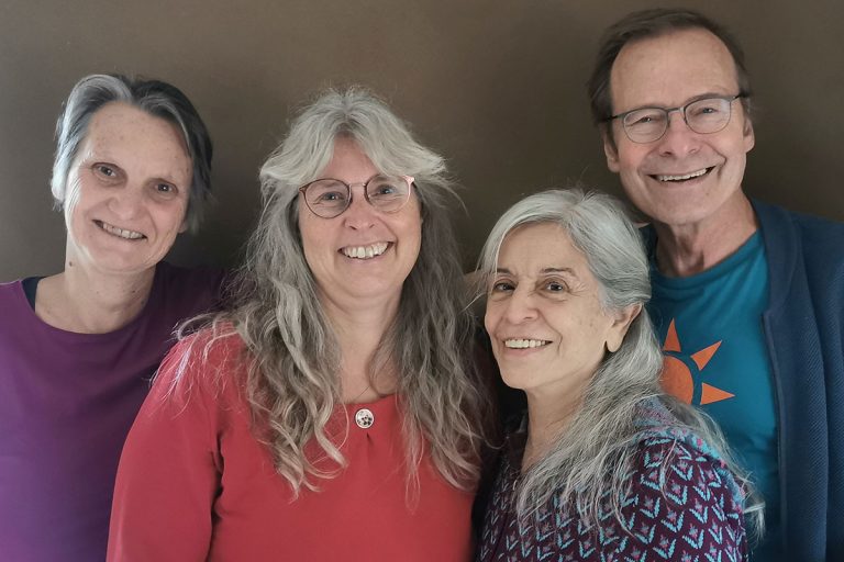 Team Nord-Ost: Marina Stege, Marianne Sikor, Vivet Alevi, Johannes Henn